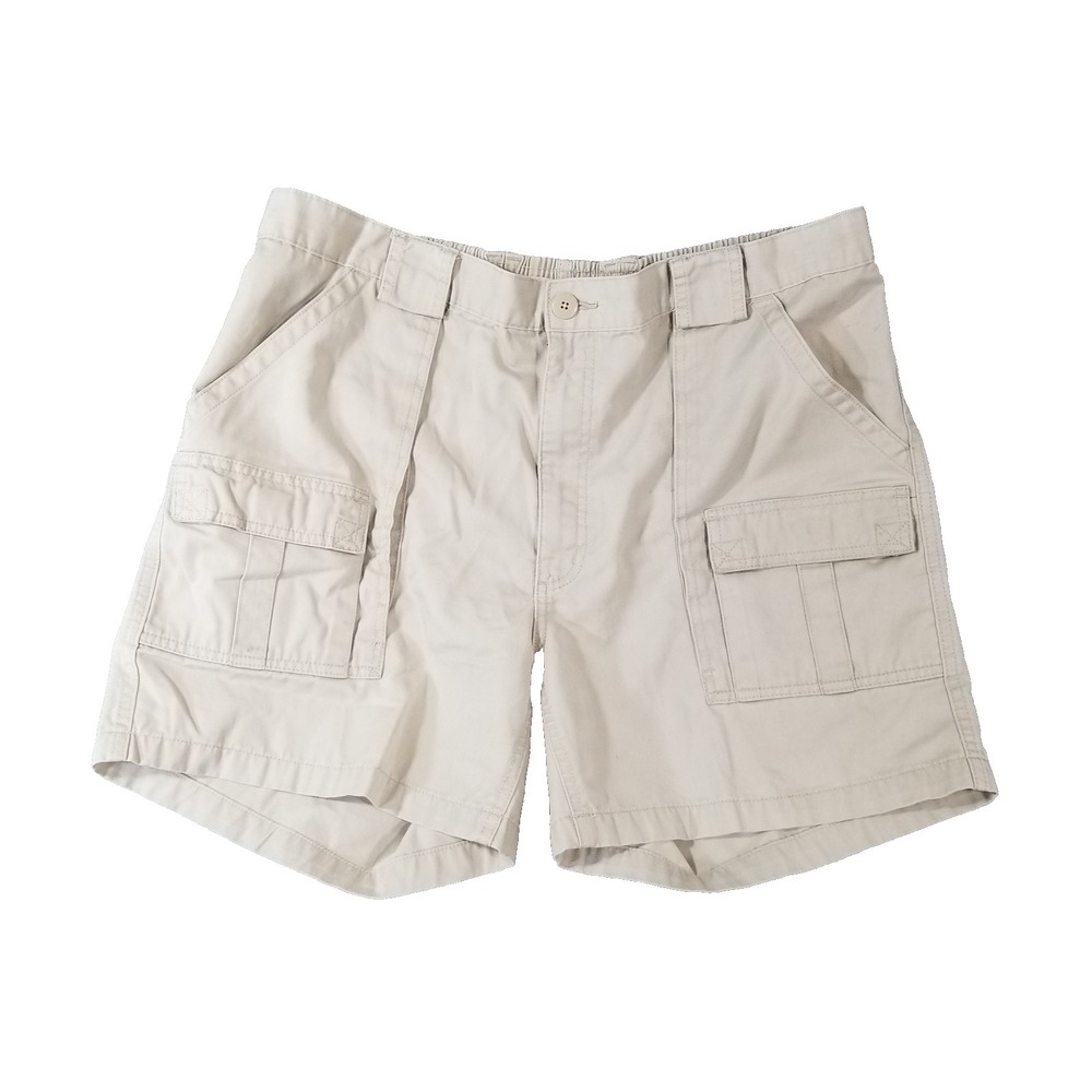 Weekender Cargo Shorts Mens Size 40 Khaki Tan Relaxed Fit Outdoor Pockets Hiking
